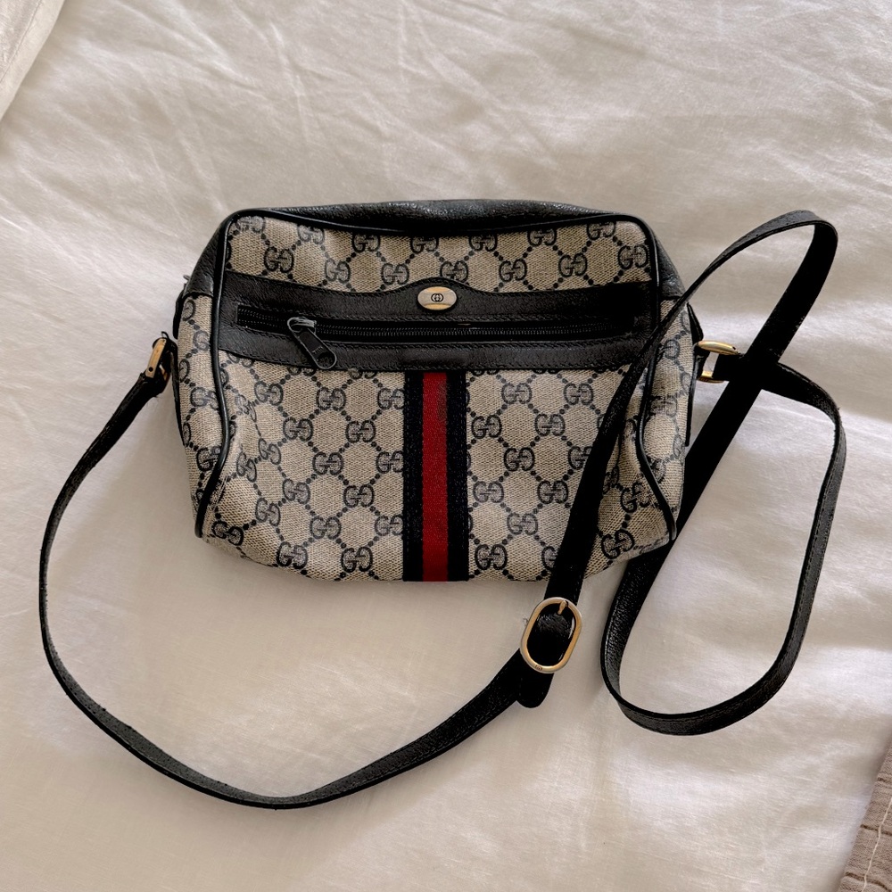 Vintage Gucci Ophidia Bag Crossbody Purse Accessory Collection Italy Designer
